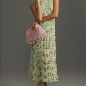 Anthropology Endless Rose Maxi Dress